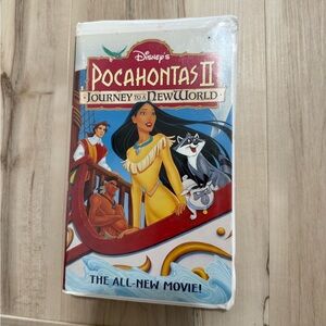 Pocahontas II Journey To A New World VHS